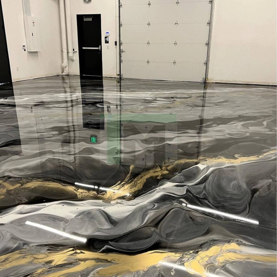 Sơn Epoxy trang trí tự san