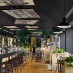 Sơn trần tầng hầm màu đen cho các quán siêu thị