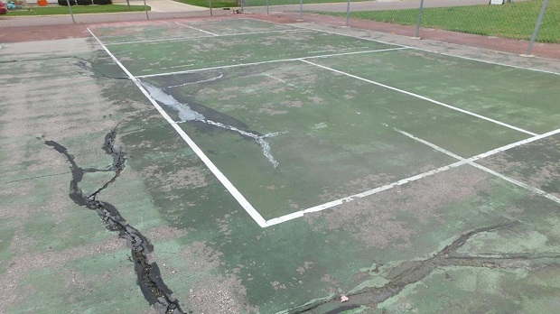 sửa chữa sân Pickleball 1