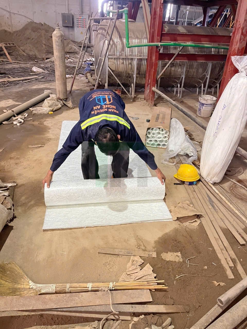 Thi công FRP sơn Epoxy sợi thủy tinh nhà máy 0986015430 5 Thi công FRP 4