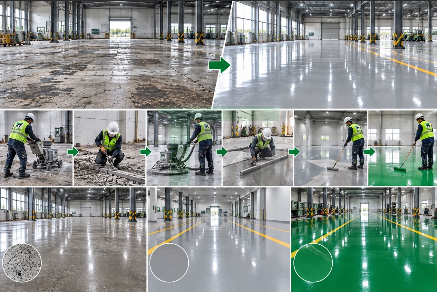 cải tạo nền nhà xưởng 2