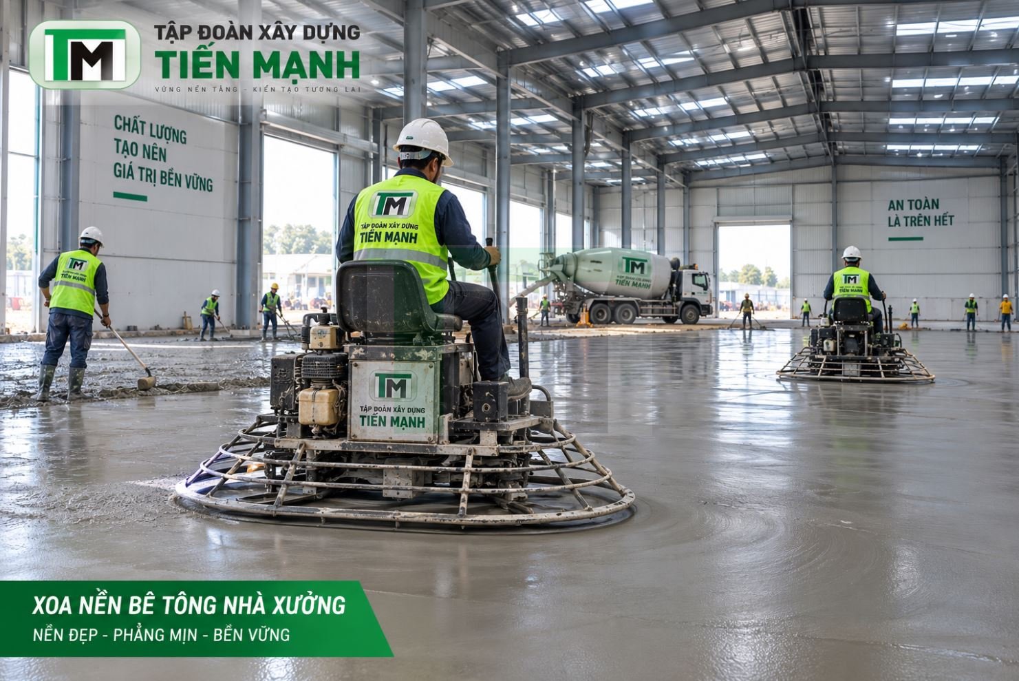 Thi công nhà xưởng 2